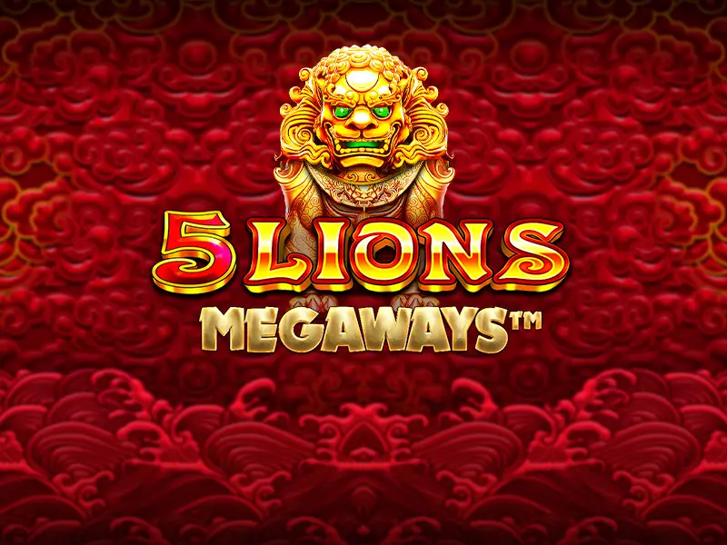 5 Lions Megaways slot com tema oriental no betano casino online