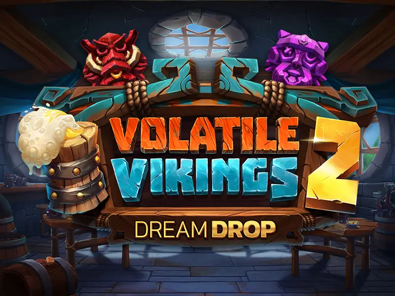 Volatile Vikings 2 Dream Drop - Slot com jackpot progressivo Dream Drop no betano cassino é confiavel